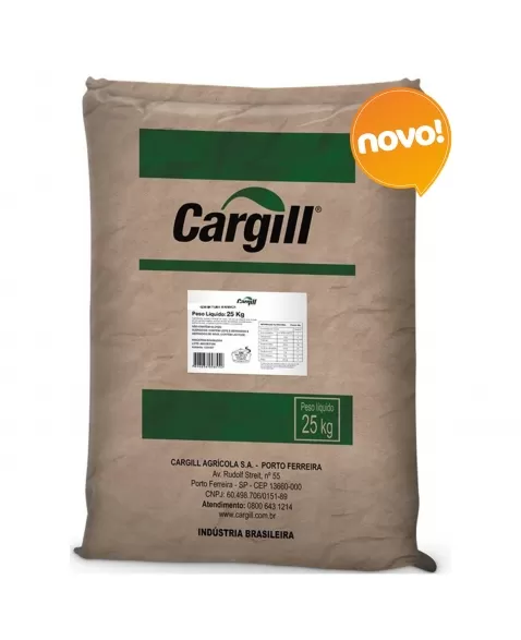 CARGIL COBERTURA FRACIOADA BRANCA KIBBLED 25 KG