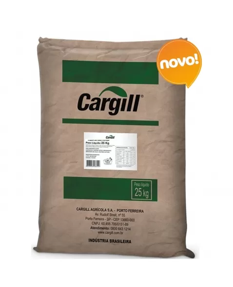 CARGIL COBERTURA FRACIONADA MEIO AMARGO KIBBLED 25 KG