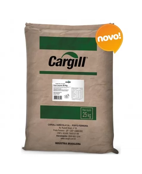 CARGIL COBERTURA FRACIONADA AO LEITE KIBBLED 25 KG