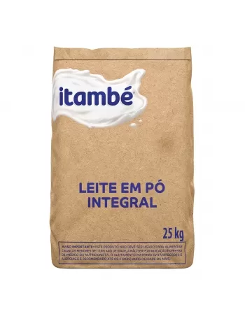 LEITE EM PÓ INTEGRAL 25 KG ITAMBÉ