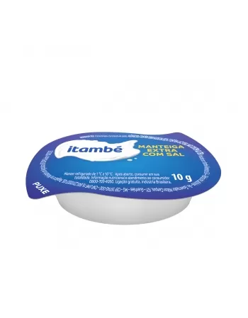 MANTEIGA EXTRA COM SAL BLISTER 10G X 192 ITAMBÉ