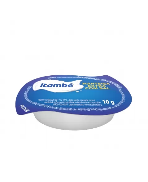 ITAMBE MANTEIGA EXTRA C/SAL BLISTER 10G (192X10G)