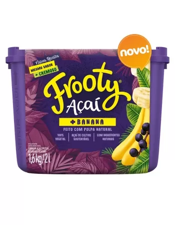 FROOTY AÇAÍ + BANANA 2L