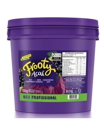 FROOTY ACAI CREMOSO ORIGINAL FOOD SEVICE 10 KG