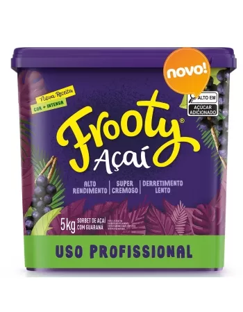 FROOTY ACAI CREMOSO ORIGINAL FOOD SERVICE 5 KG