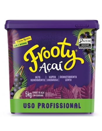 FROOTY ACAI CREMOSO ORIGINAL FOOD SERVICE 5 KG