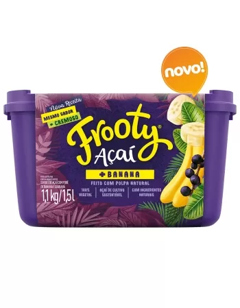 FROOTY ACAI SABOR BANANA 1,5L