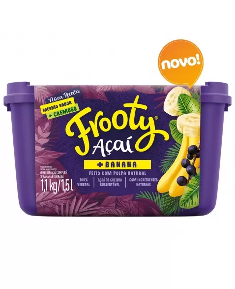 FROOTY ACAI SABOR BANANA 1,5L