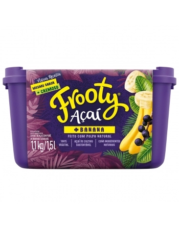 FROOTY ACAI SABOR BANANA 1,5L