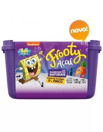 FROOTY ACAI BOB ESPONJA C/GUARANA 1,5 LT