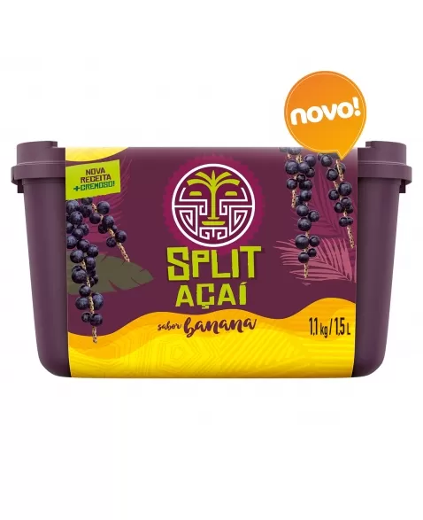 SPLIT ACAI SABOR BANANA 1,5 LT