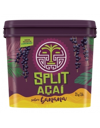 SPLIT ACAI SABOR BANANA 3,6 LT