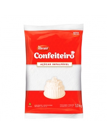 AÇÚCAR IMPALPÁVEL 1 KG CONFEITEIRO