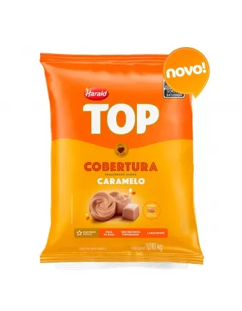 HARALD COBERTURA GOTAS CHOCOLATE SABOR CARAMELO TOP 1,010 KG