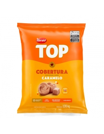 HARALD COBERTURA GOTAS CHOCOLATE SABOR CARAMELO TOP 1,010 KG