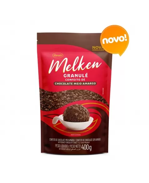 MELKEN GRANULE CHOCOLATE MEIO AMARGO 400G