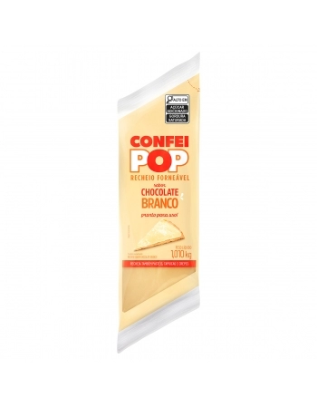 CONFEITEIRO POP RECHEIO FORNEAVEL BRANCO 1,010 KG