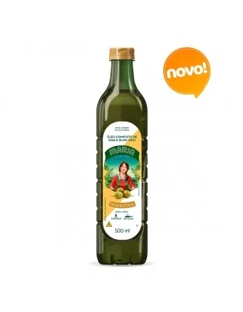 ÓLEO COMPOSTO DE SOJA E OLIVA (10%) TRADICIONAL 500 ML MARIA