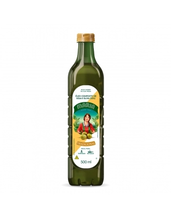 ÓLEO COMPOSTO DE SOJA E OLIVA (10%) TRADICIONAL 500 ML MARIA