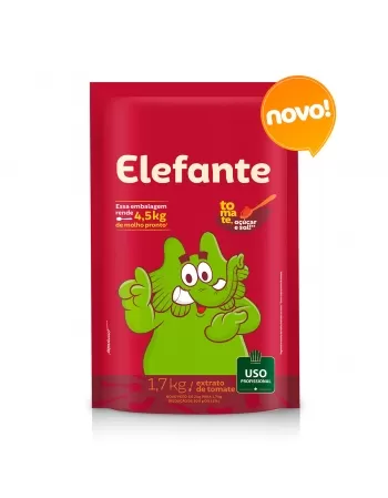 ELEFANTE EXTRATO DE TOMATE SACHE 1,7 KG