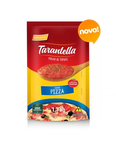 TARANTELA MOLHO DE TOMATE PIZZA 1,7 KG