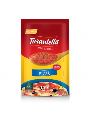 TARANTELA MOLHO DE TOMATE PIZZA 1,7 KG