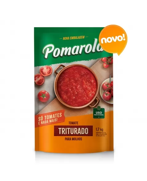 POMOROLA MOLHO DE TOMATE TRITURADO 1,7 KG