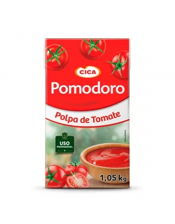 POLPA DE TOMATE TETRA PAK 1,05 KG - POMODORO