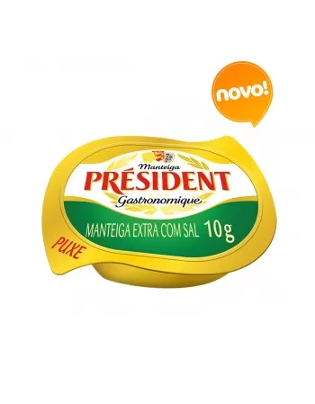 MANTEIGA EXTRA COM SAL GASTRONOMIQUE PRÉSIDENT BLISTER (192X10G)