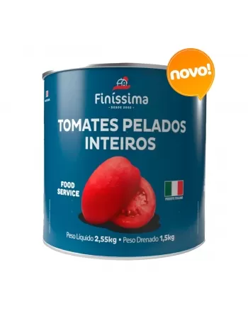 TOMATES PELADOS INTEIROS 2,5 KG FINÍSSIMA