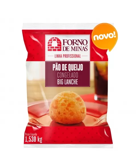 FM PAO DE QUEIJO BIG LANCHE FOOD SERVICE 1,530 KG