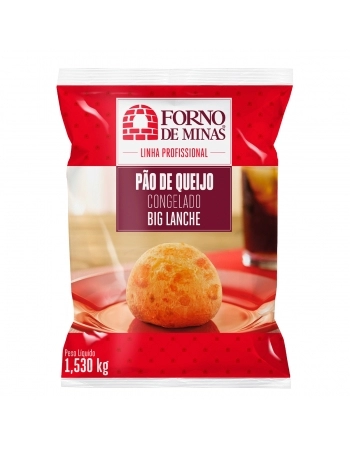 FM PAO DE QUEIJO BIG LANCHE FOOD SERVICE 1,530 KG