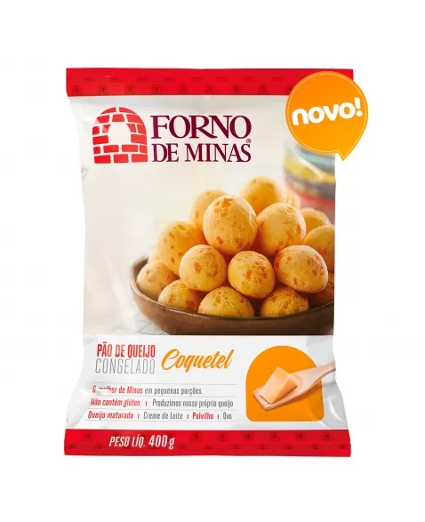 FM PAO DE QUEIJO COQUETEL 400 G