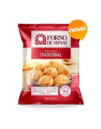 FM PAO DE QUEIJO TRADICIONAL 820 G