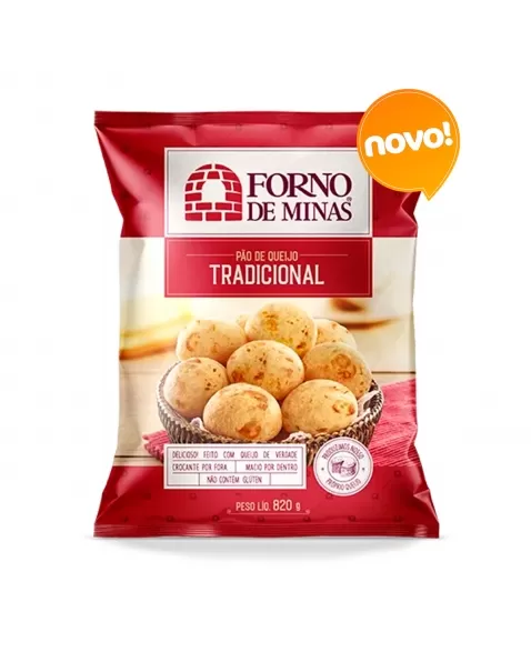 FM PAO DE QUEIJO TRADICIONAL 820 G