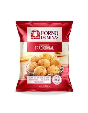 FM PAO DE QUEIJO TRADICIONAL 820 G
