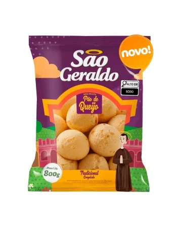 PÃO DE QUEIJO TRADICIONAL 800 G SÃO GERALDO