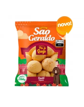 PÃO DE QUEIJO COQUETEL 800 G SÃO GERALDO