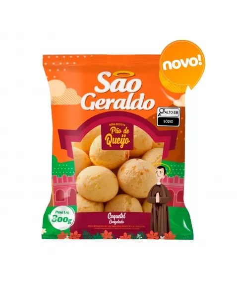 SAO GERALDO PAO DE QUEIJO COQUETEL 800 G