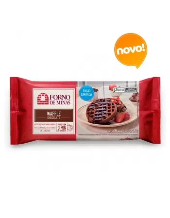 FM WAFFLE ASSADO SABOR CHOCOLATE 280 G