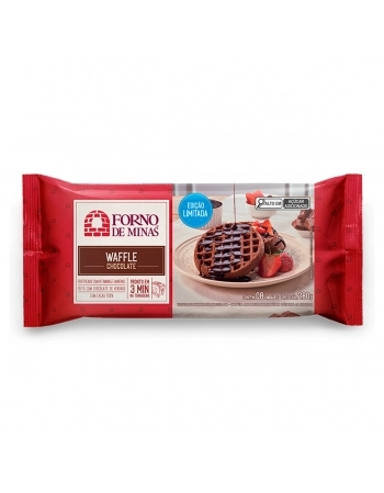 FM WAFFLE ASSADO SABOR CHOCOLATE 280 G