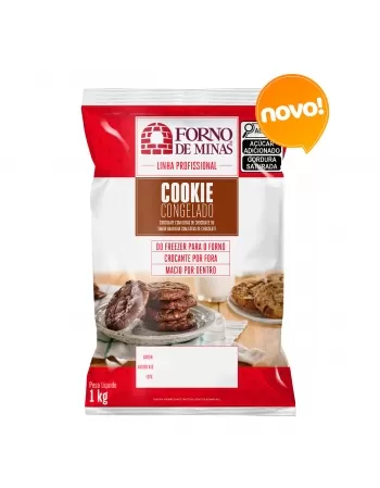 FM COOKIE BAUNILHA GOTAS DE CHOCOLATE CRU 1 KG FOOD SERVICE (20X50G)