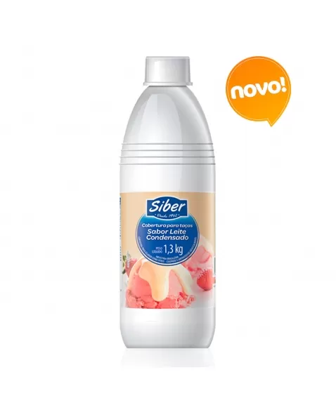 KERRY COBERTURA P/ TACA E SORVETES SABOR LEITE CONDENSADO 1,3 KG