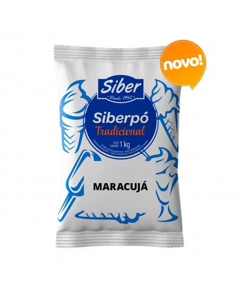 SIBER SABORIZANTE EM PO SABOR MARACUJA 1 KG