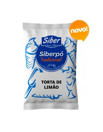 SIBER SABORIZANTE EM PO SABOR TORTA DE LIMAO 1 KG