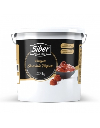 SIBER VARIEGATO CHOCOLATE TRUFFFLE FILLING 4 KG
