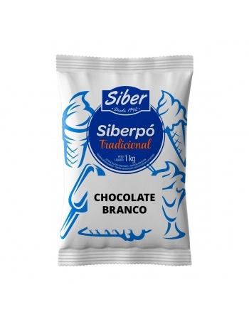 SIBER SABORIZANTE EM PO SABOR CHOCOLATE BRANCO 1 KG