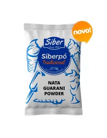 SIBERPÓ NATA GUARANI POWDER SABORIZANTE EM PÓ 1 KG SIBER