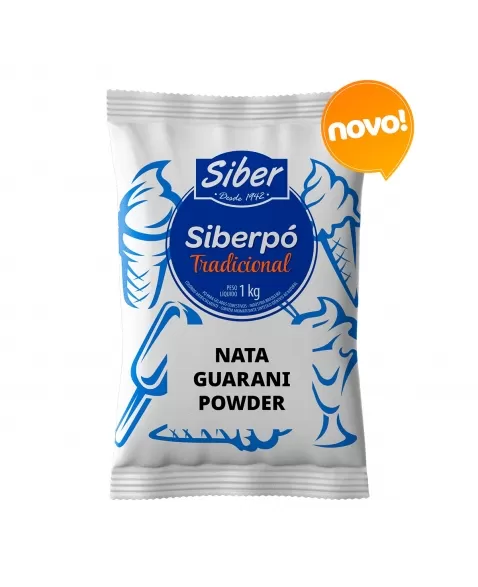 SIBER SABORIZANTE EM PO SABOR NATA GUARANI 1 KG