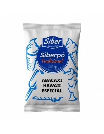 SIBER SABORIZANTE EM PO SABOR ABACAXI HAVAI ESPECIAL 1 KG